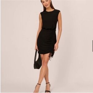 NWT Adrianna Papell Black Sleeveless Dress SIZE 6